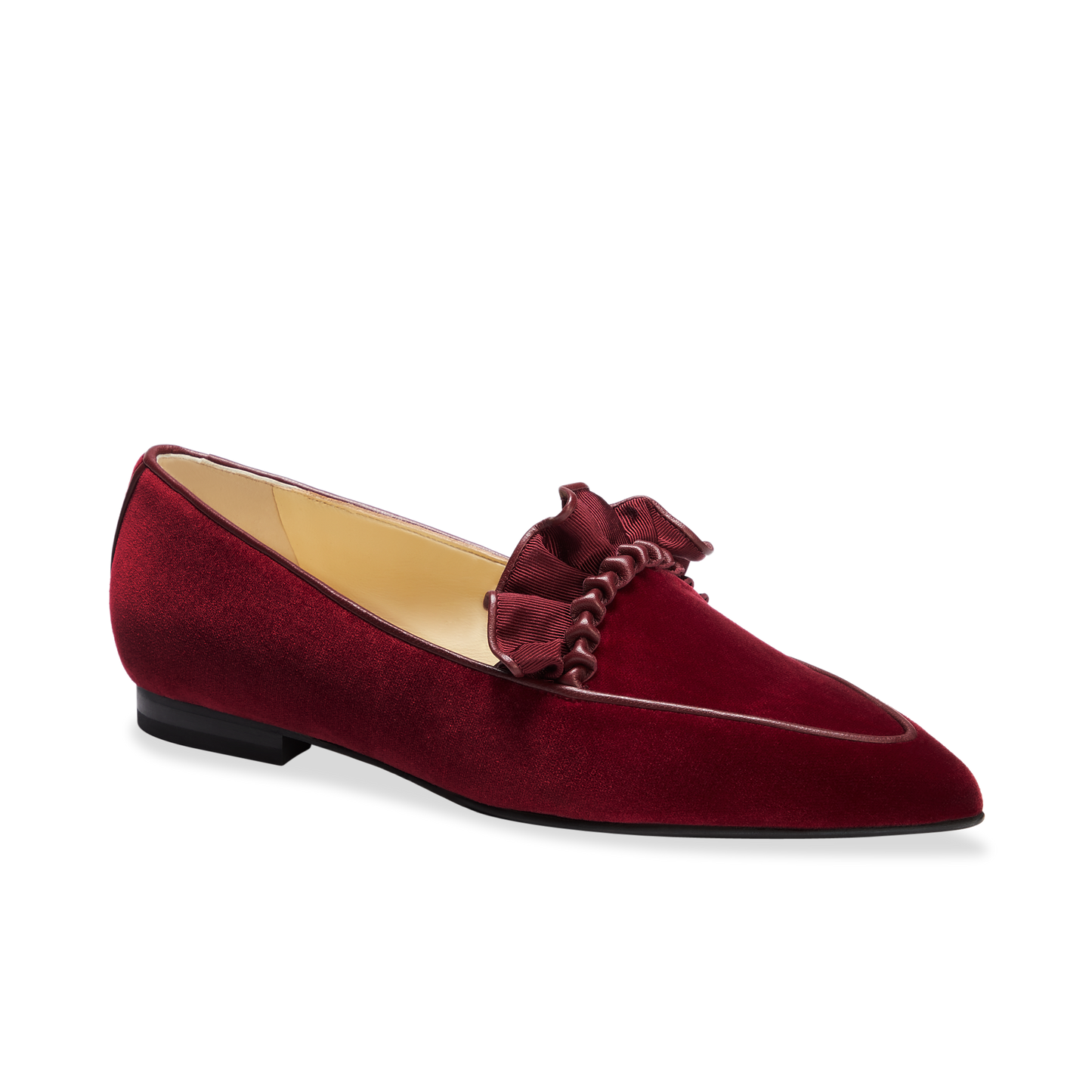 Gudel in Burgundy Velvet