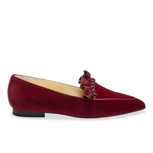 Gudel in Burgundy Velvet