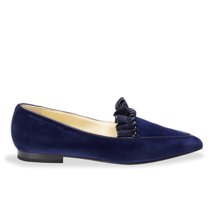 Gudel in Navy Velvet