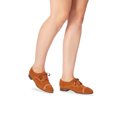 Mackie x Gravati Cognac Twist Suede