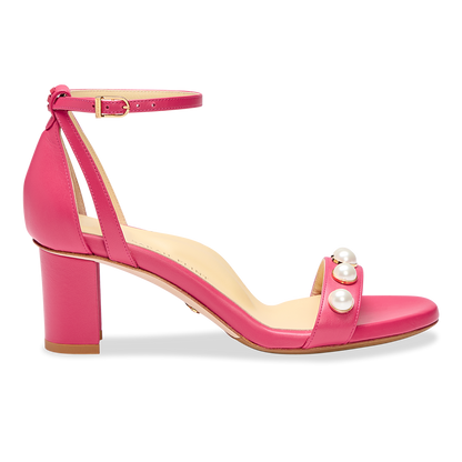 Perfect Block Sandal 60 in Studded Positano Pink