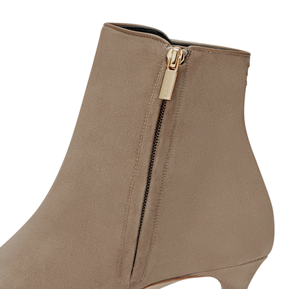 Perfect Dress Bootie 60 Taupe Suede