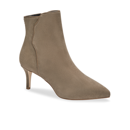 Perfect Dress Bootie 60 Taupe Suede