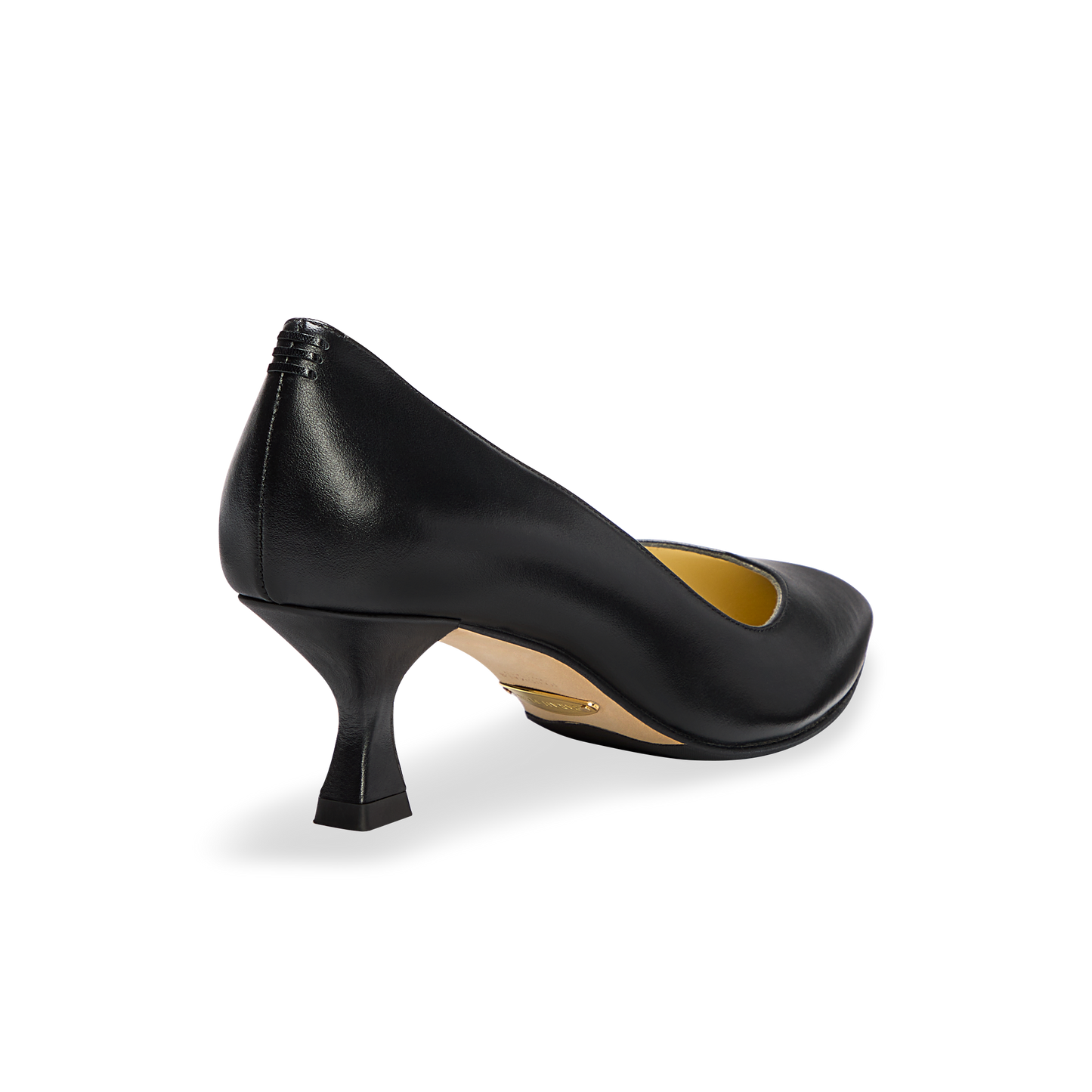 Perfect Kitten Pump 50 in Black Calf