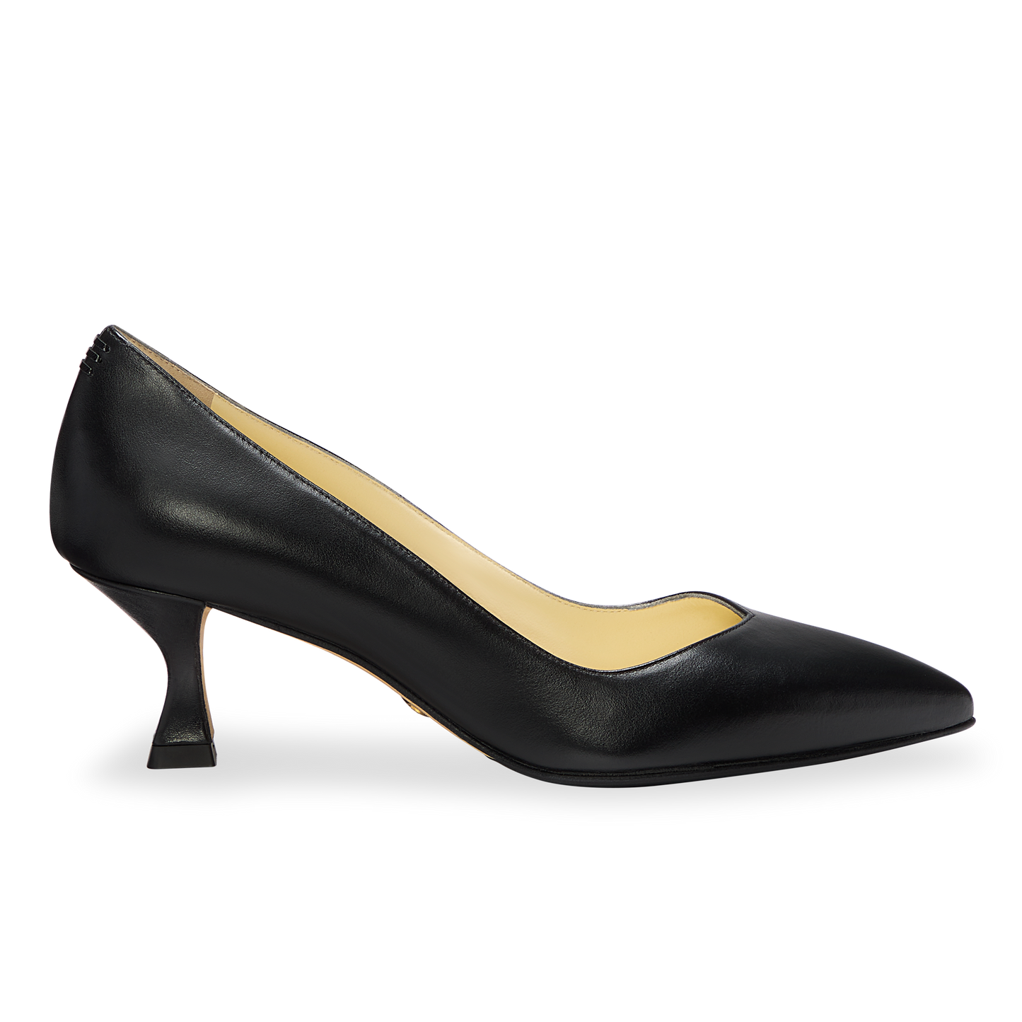 Perfect Kitten Pump 50 in Black Calf