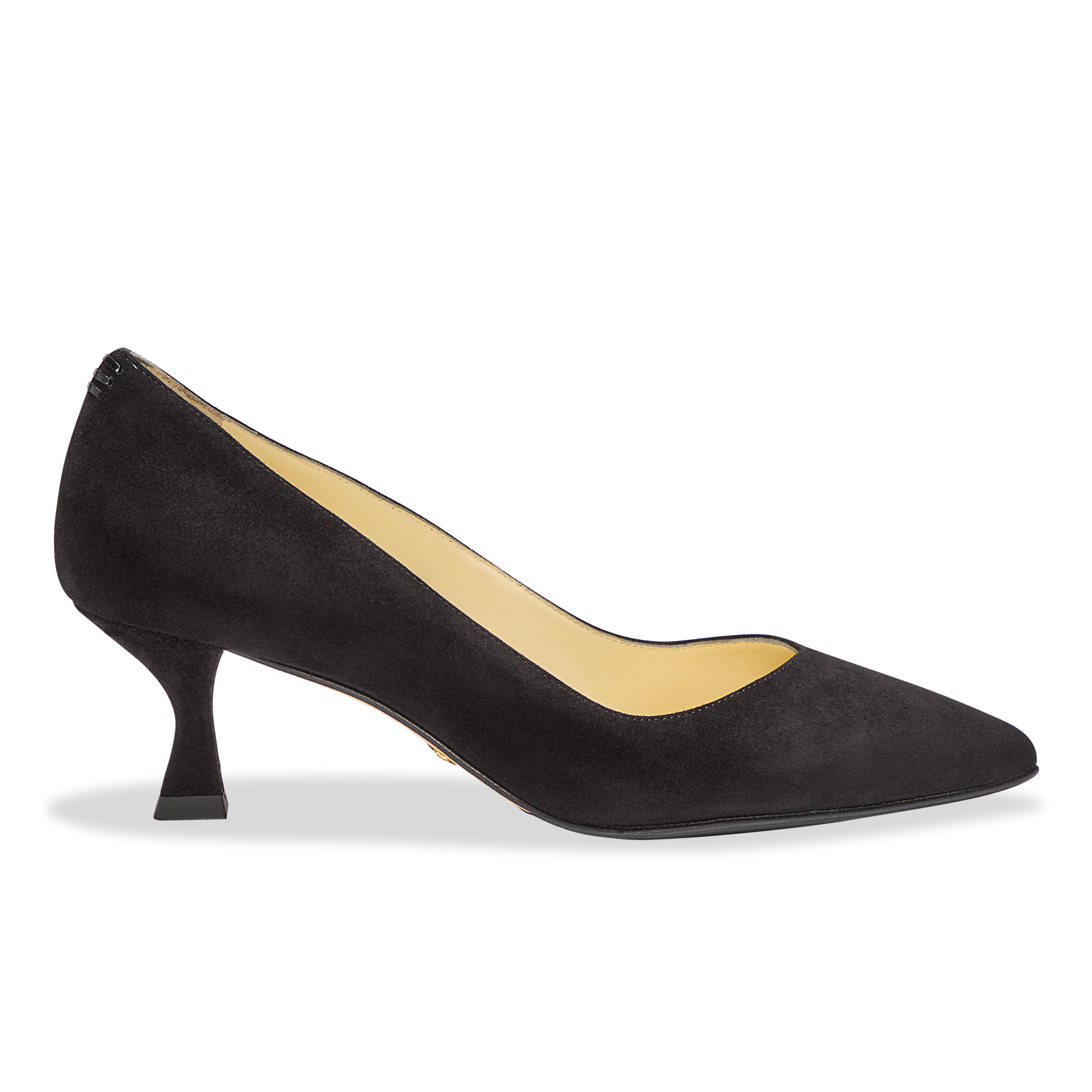 Perfect Kitten Pump 50 in Black Suede