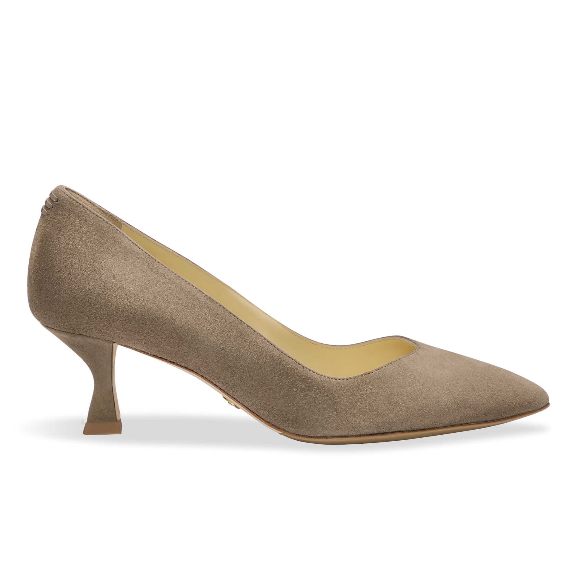 Perfect Kitten Pump 50 in Taupe Suede