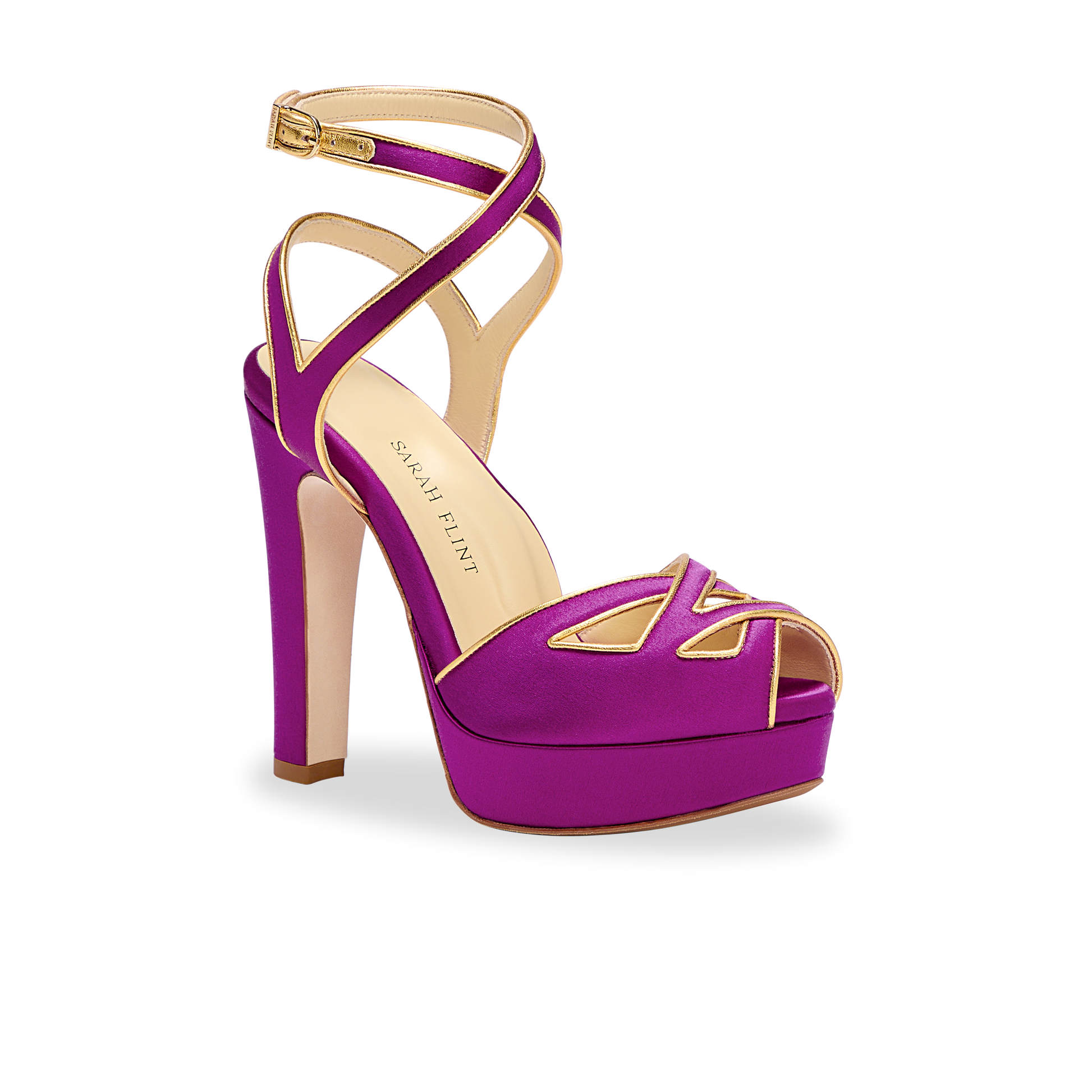 Perfect Mihaela 120 in Fuchsia Satin