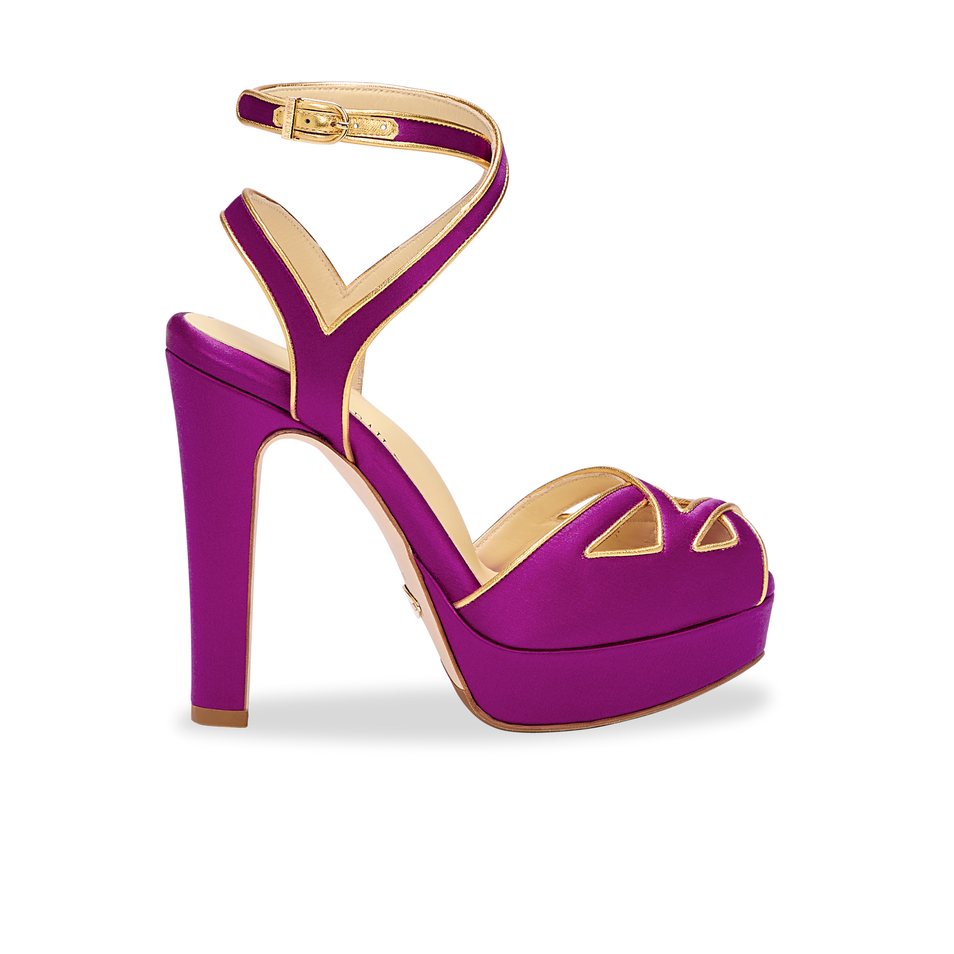 Perfect Mihaela 120 in Fuchsia Satin