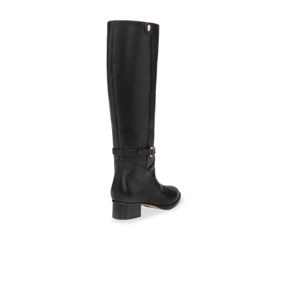 Perfect Riding Boot 30 in Black Vachetta