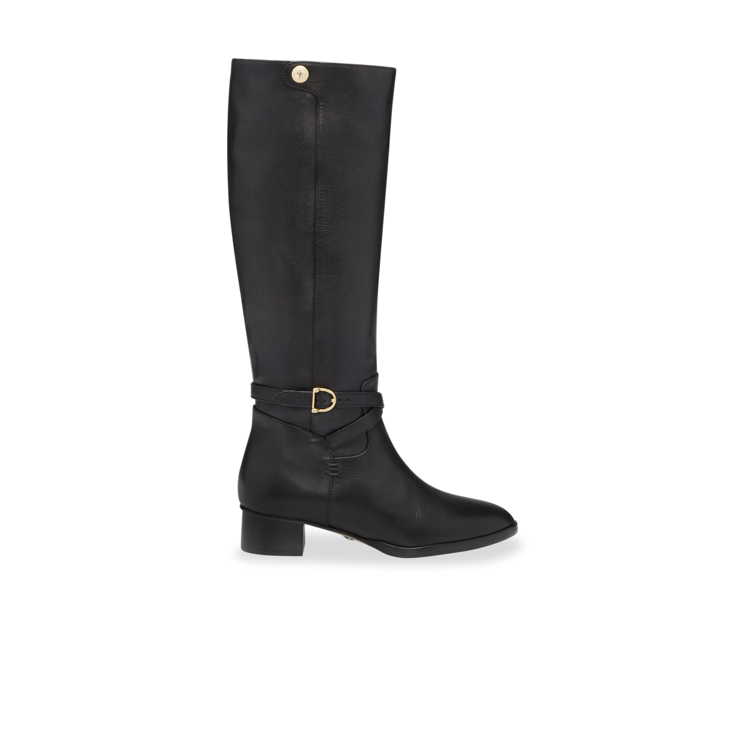 Perfect Riding Boot 30 in Black Vachetta
