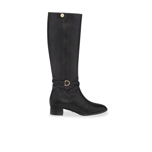 Perfect Riding Boot 30 in Black Vachetta