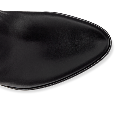 Perfect Riding Boot 30 in Black Vachetta