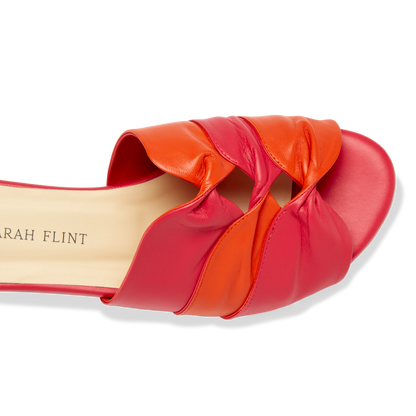 Arabesque Slide in Positano Pink Nappa