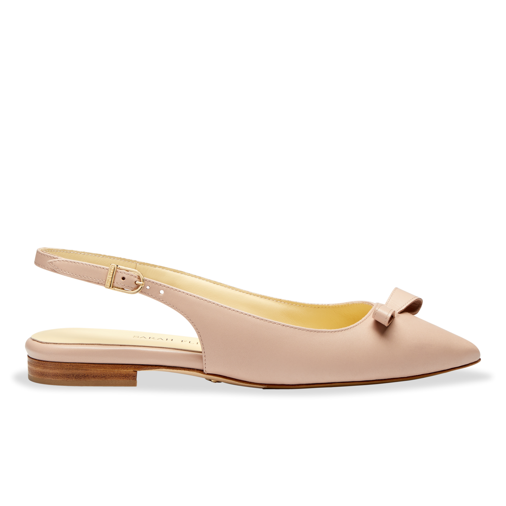 Handcrafted Sling-Back Ballet Flat in Petal Calf