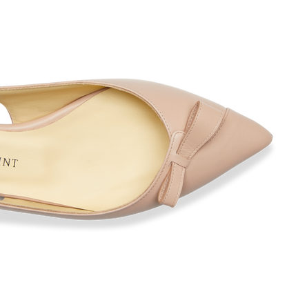 Handcrafted Sling-Back Ballet Flat in Petal Calf