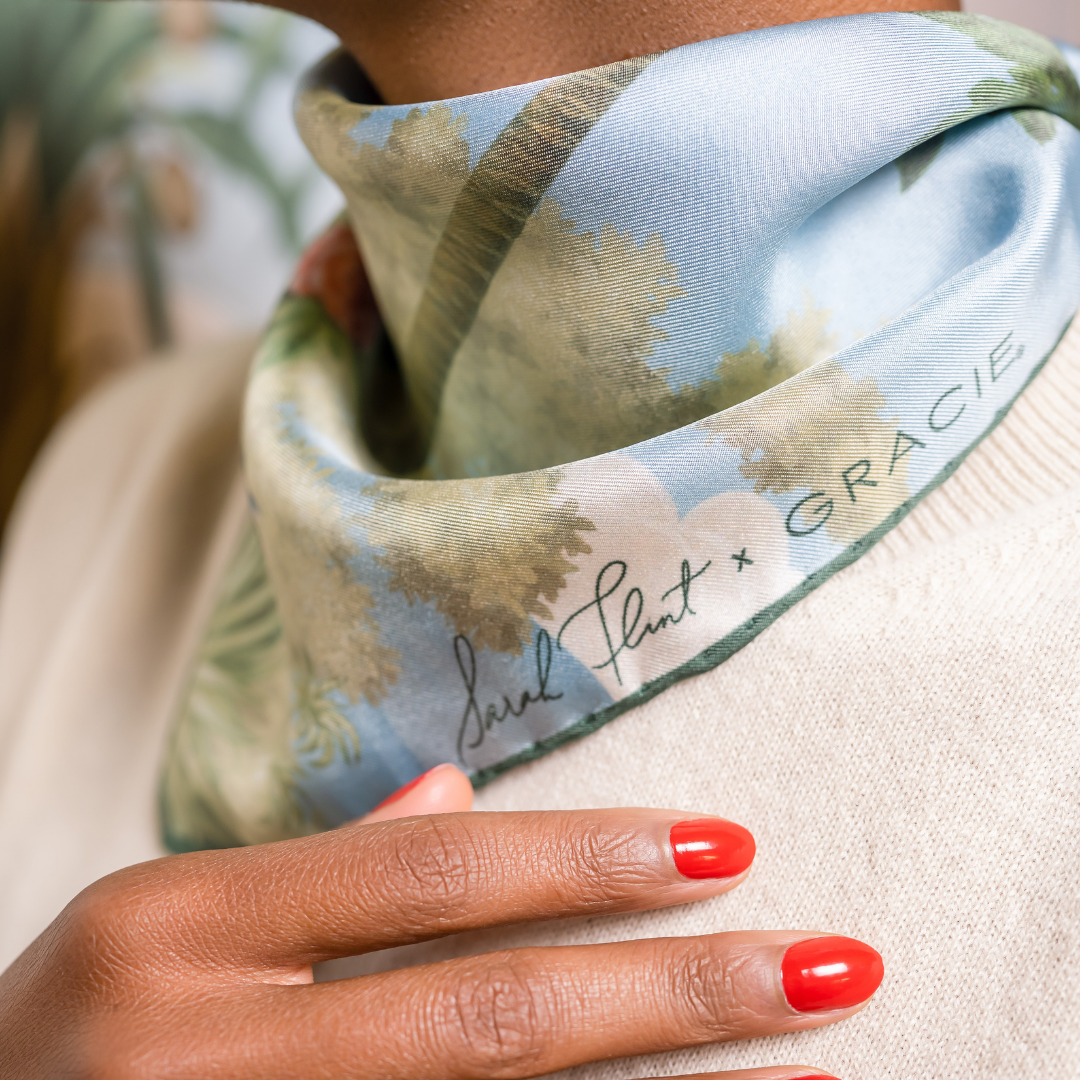 Sarah Flint x Gracie Tropics Scarf 45