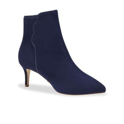 Perfect Dress Bootie 60 in Navy Suede