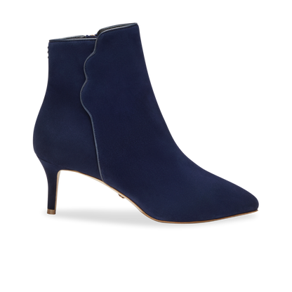 Perfect Dress Bootie 60 in Navy Suede